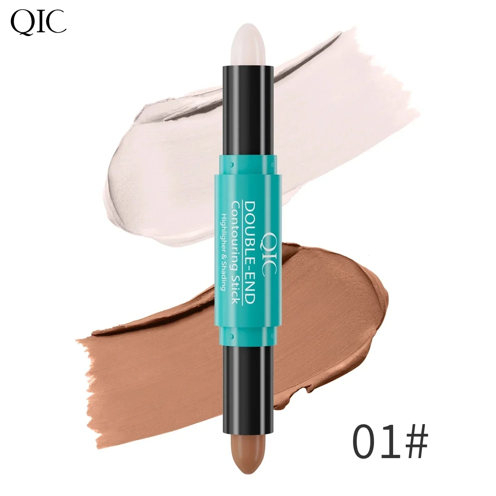 Baton Fond de Teint Double tete - Correcteur Visage - QIC