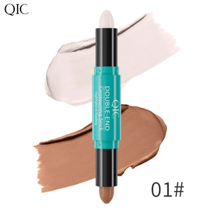 Baton Fond de Teint Double tete - Correcteur Visage - QIC