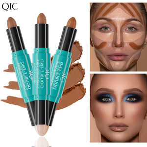 Baton Fond de Teint Double tete - Correcteur Visage - QIC