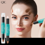 Charger l&#39;image dans la galerie, Baton Fond de Teint Double tete - Correcteur Visage - QIC
