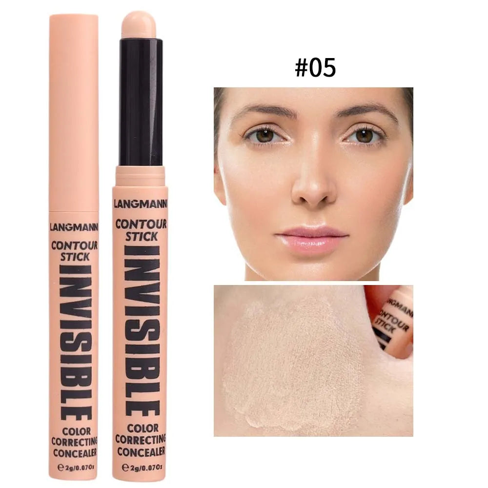 Batton Correcteur Visage Anti Cerne - LANGMANNI 6 Couleurs