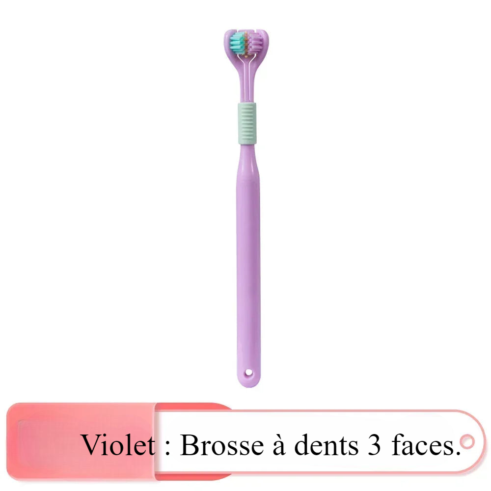 Brosse à Dents 3 têtes pour Adulte