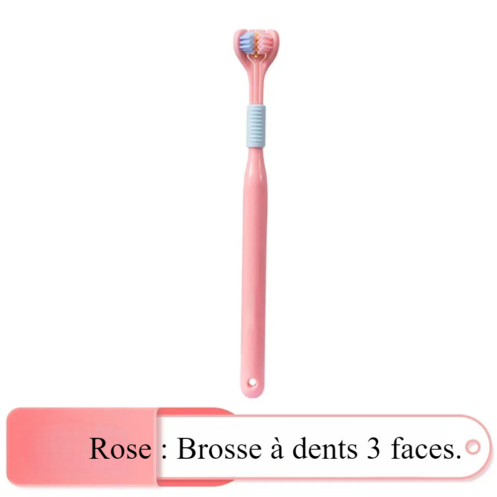 Brosse à Dents 3 têtes pour Adulte