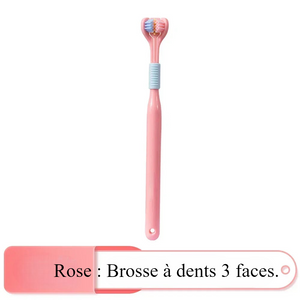 Brosse à Dents 3 têtes pour Adulte