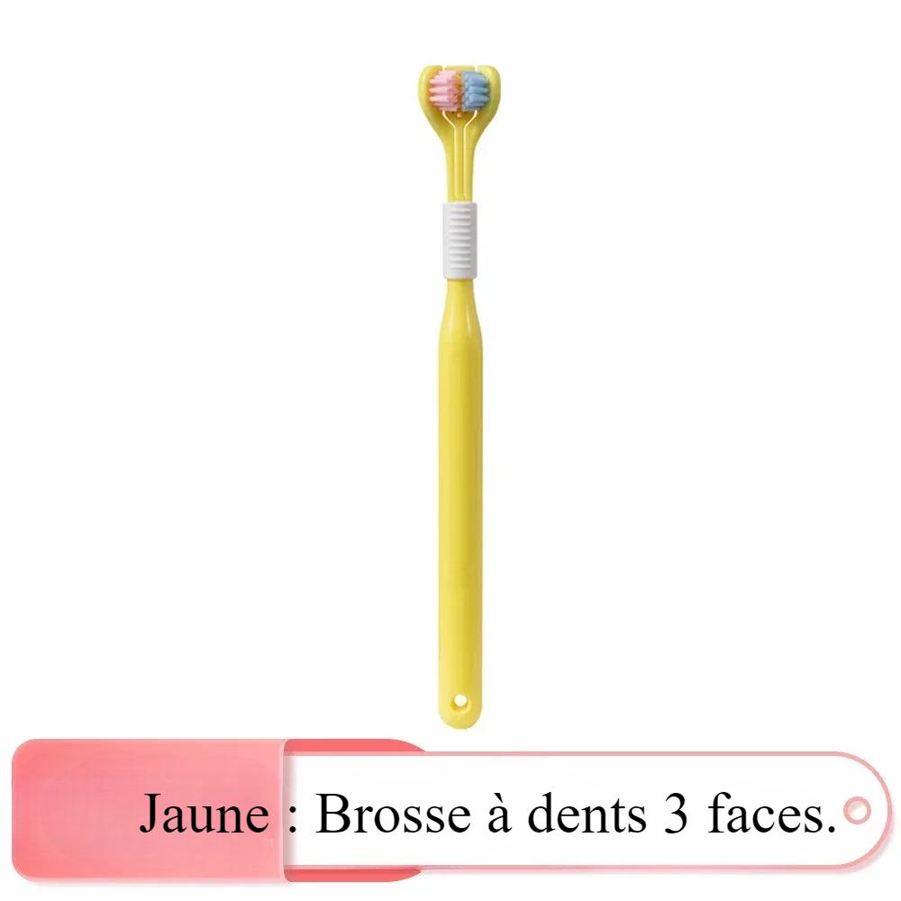 Brosse à Dents 3 têtes pour Adulte