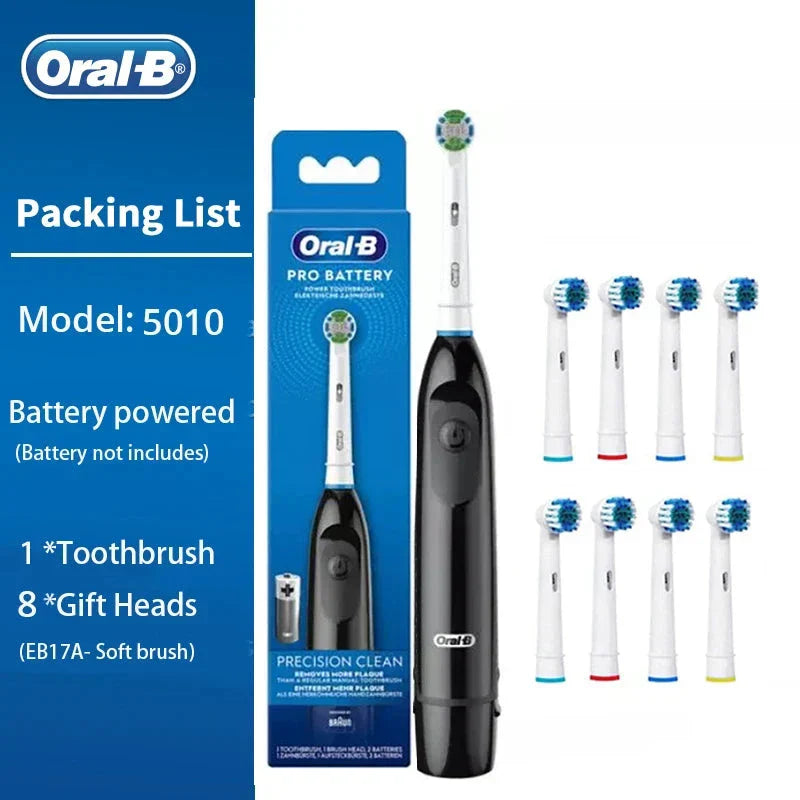Brosse a Dents Electrique - Oral B a 8 Tetes Pour Adulte