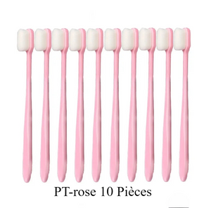 Brosse à Dents Ultra Fine Pour Adulte 10 pièces
