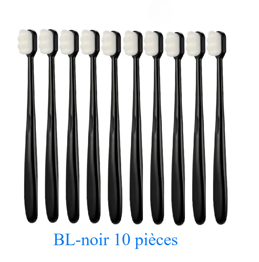 Brosse à Dents Ultra Fine Pour Adulte 10 pièces