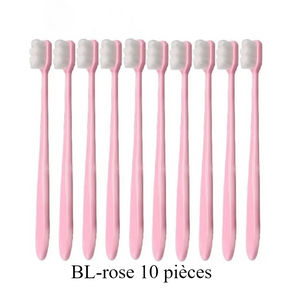 Brosse à Dents Ultra Fine Pour Adulte 10 pièces