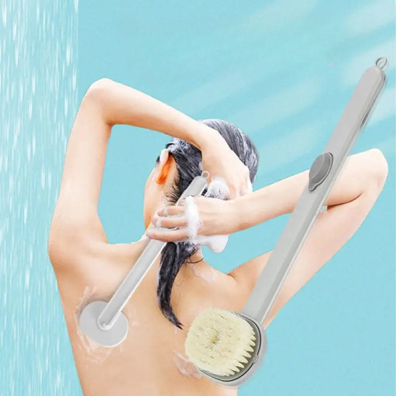 Brosse de bain - brosse douche a long manche 1 piece