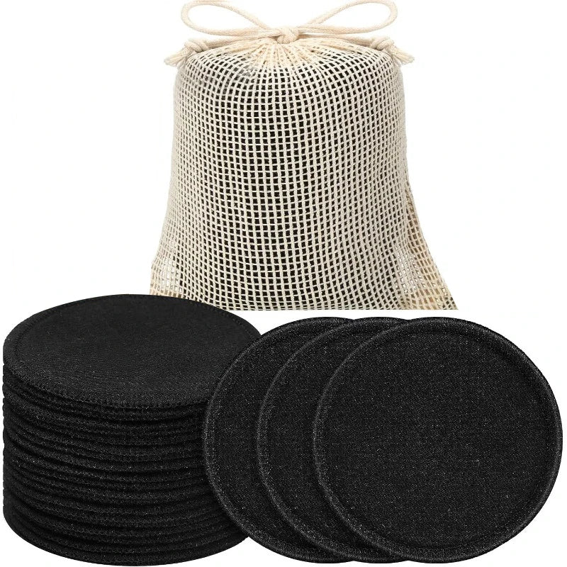 Coton Demaquillant Reutilisable pour Visage 10 pièces