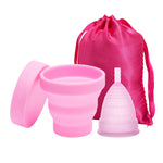 Charger l&#39;image dans la galerie, Coupe Menstruelle en Silicone de Qualite Medicale
