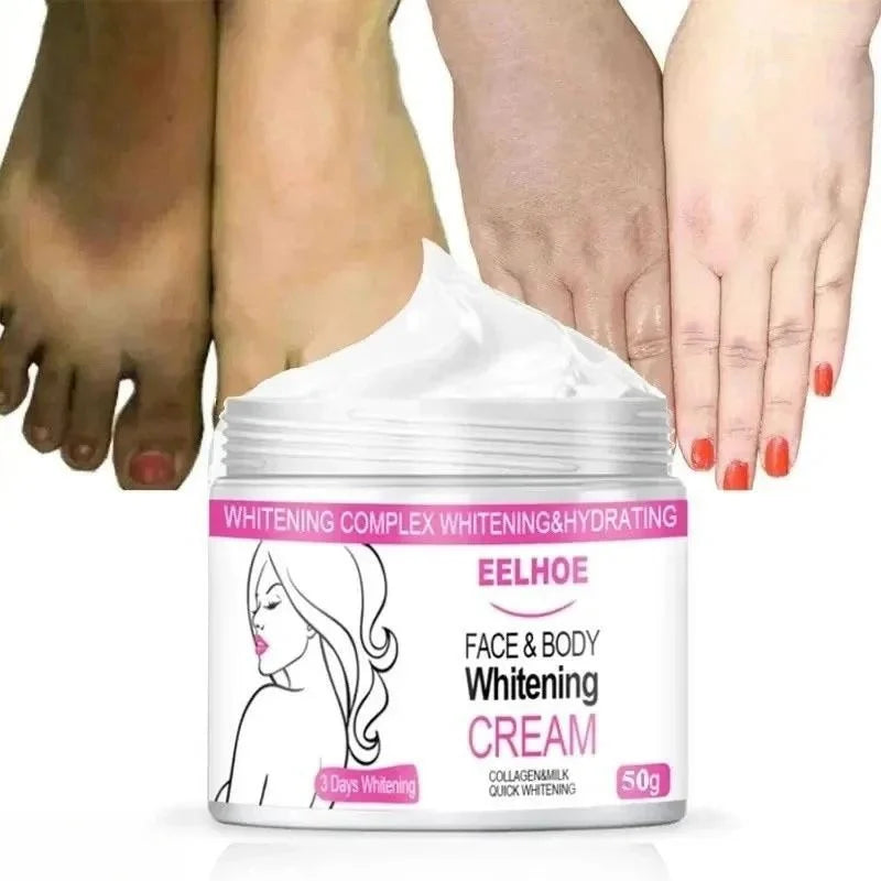 Creme Hydratante Corps et Eclaircissante - EELHOE