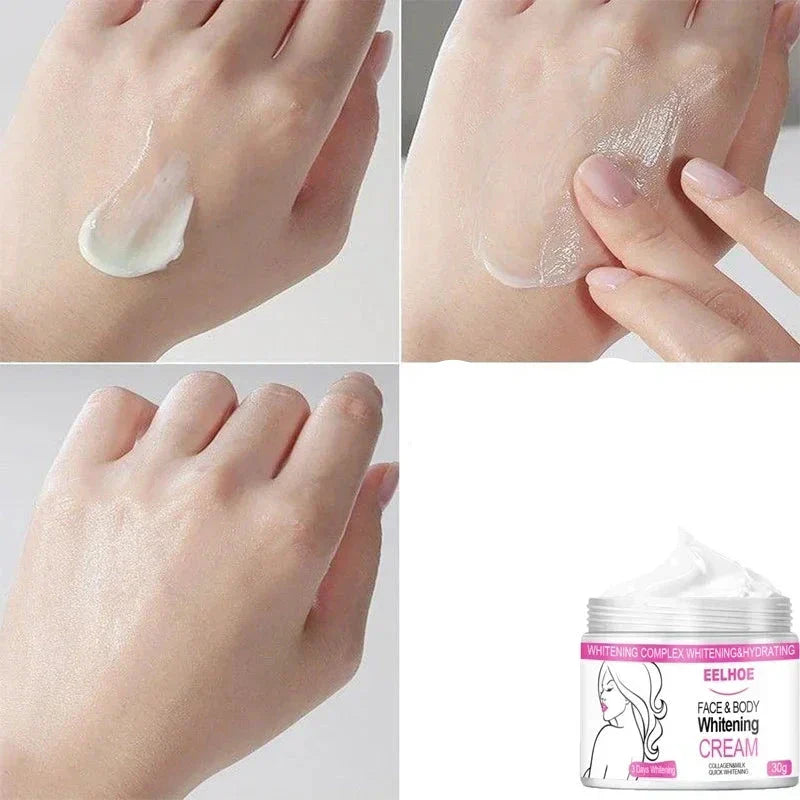 Creme Hydratante Corps et Eclaircissante - EELHOE