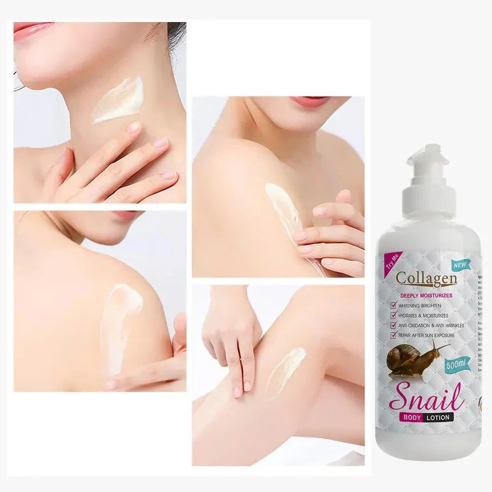 Creme Hydratante Pour le Corps - Collagene Escargot