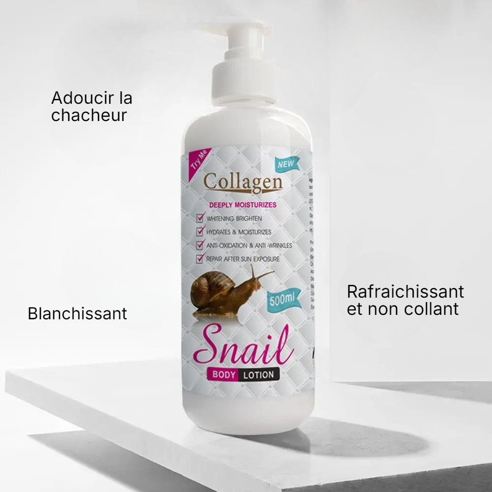 Creme Hydratante Pour le Corps - Collagene Escargot