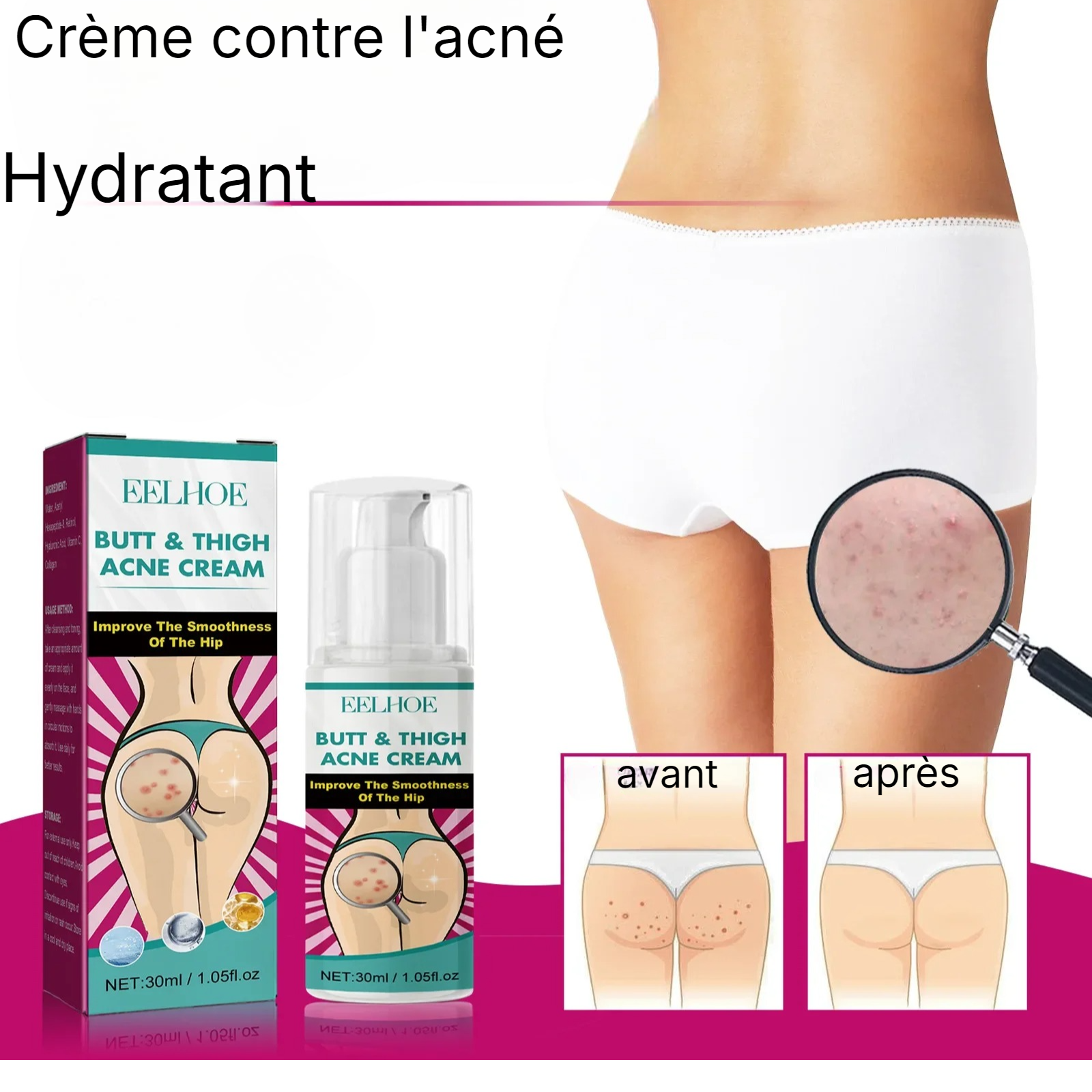 Creme Hydratante pour le Corps - EELHOE