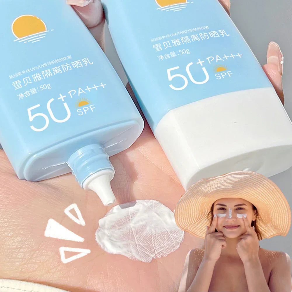 Creme Solaire SPF 50 pour le Visage et le Corps - Anti UV
