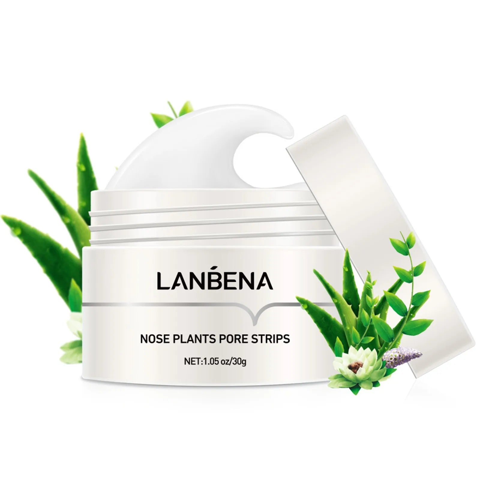 Creme anti-point noir visage - LANBENA + papiers