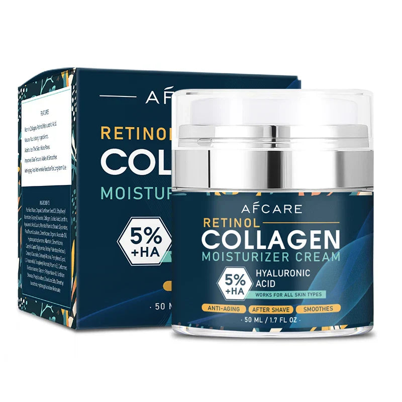 Creme de Jour et de Nuit Visage - 5% HA+ au Collagene 50ml