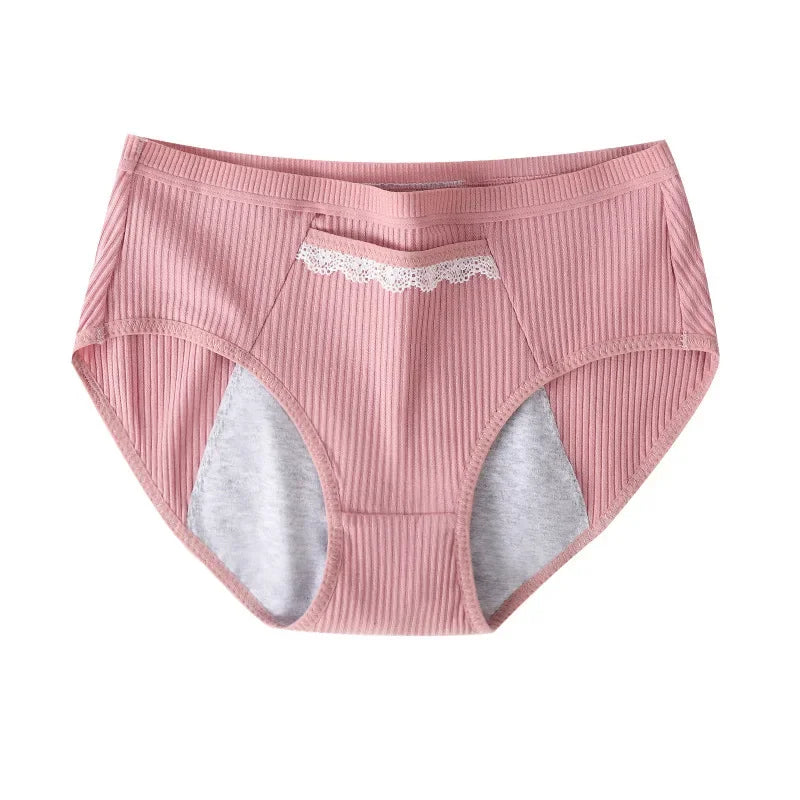 Culotte Menstruelle En Coton Anti-fuite