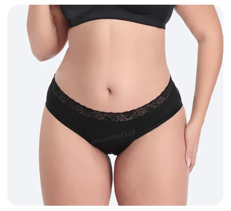 Culotte Menstruelle Flux Abondant a 4 Couches - MOONFUL