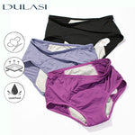 Charger l&#39;image dans la galerie, Culotte menstruelle impermeable DULASI – 3 pieces
