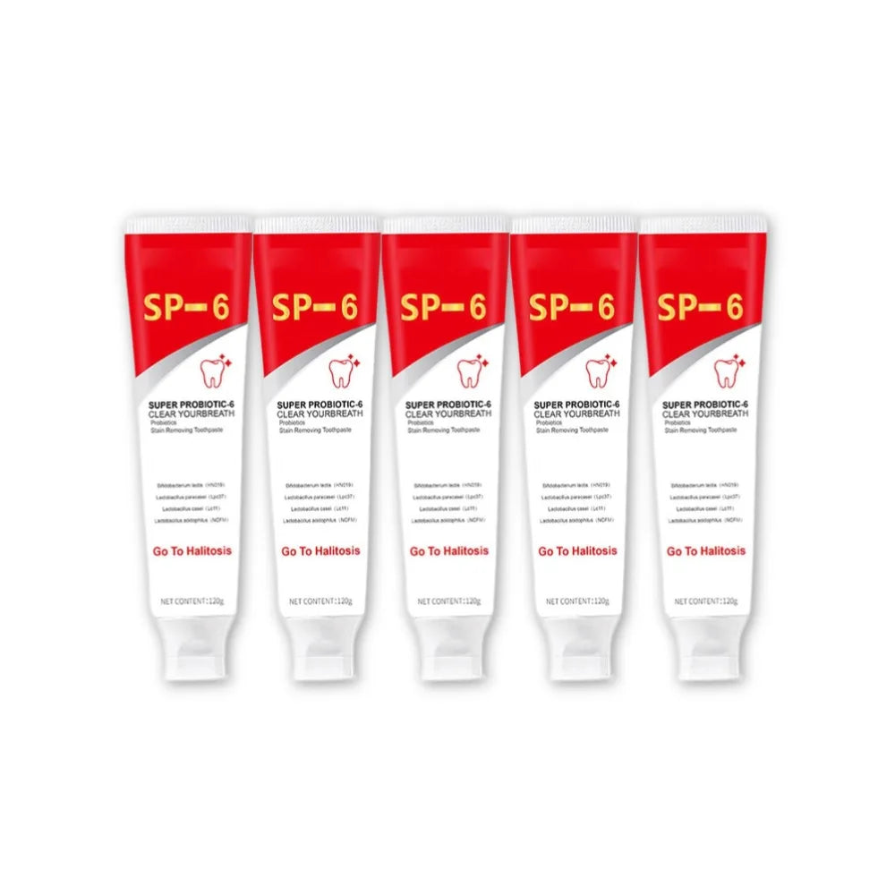 Dentifrice Bio SP-6 - Dantrifice Sans Fluor 120g 5 Piece