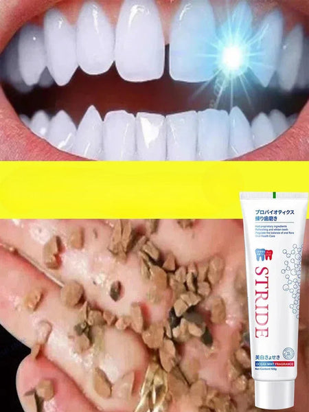 Dentifrice En Pâte 100g - Dentifrice Sans Fluor STRIDE