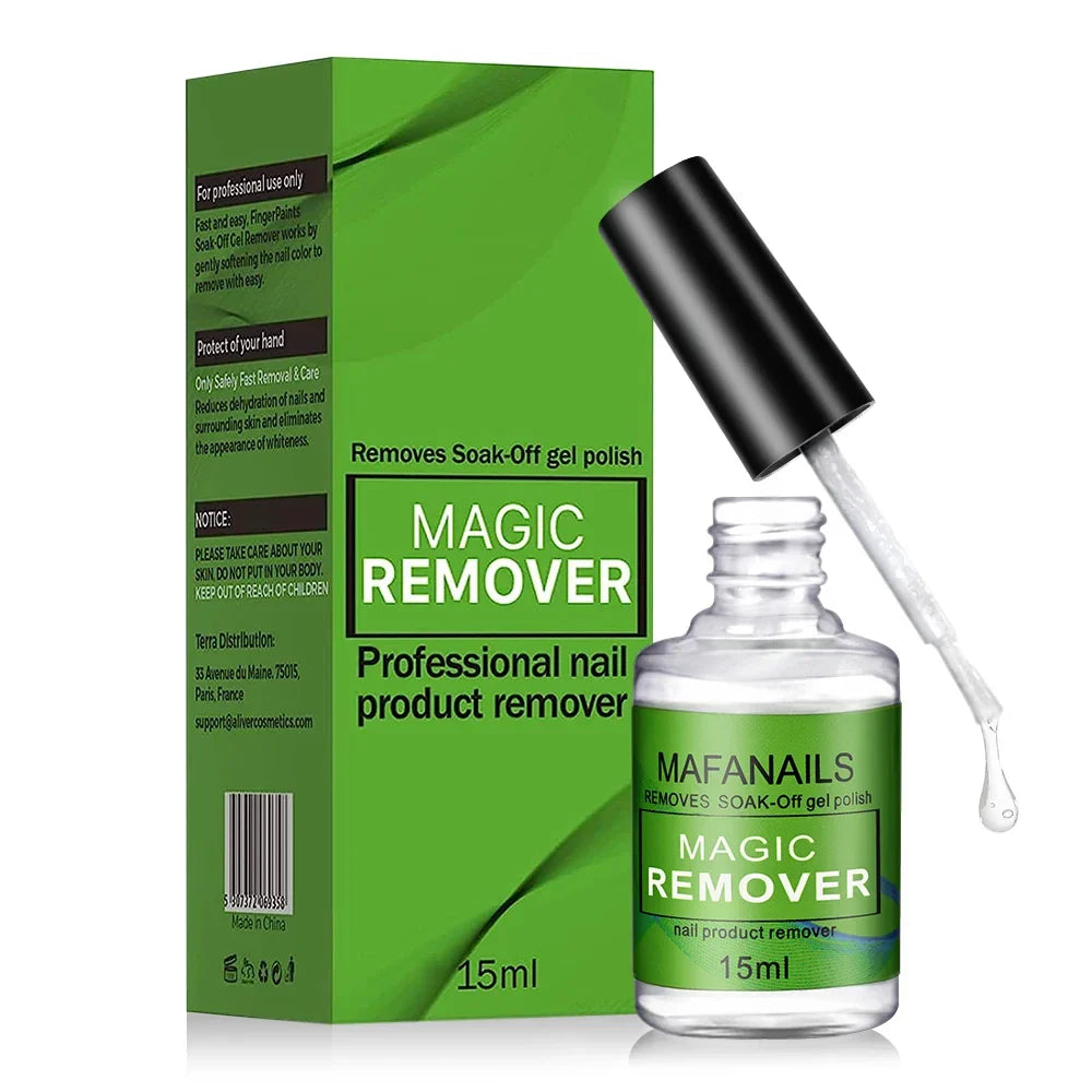 Dissolvant Vernis Gel Naturel 15ml - Magie Gel