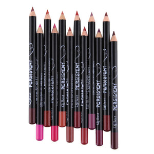 Ensemble de Crayons a Levres Professionnel 12 pieces