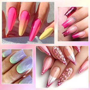 Ensemble de Vernis a Ongles Gel - 7 pieces