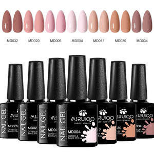 Ensemble de Vernis a Ongles Gel - 7 pieces