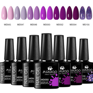 Ensemble de Vernis a Ongles Gel - 7 pieces
