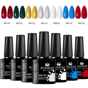 Ensemble de Vernis a Ongles Gel - 7 pieces