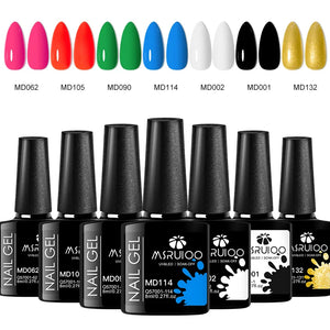Ensemble de Vernis a Ongles Gel - 7 pieces