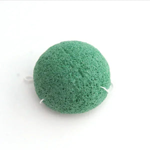 Eponge Konjac Visage 100 % Naturelle Vert