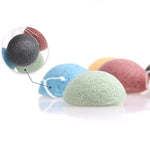Charger l&#39;image dans la galerie, Eponge Konjac Visage Naturelle - Lot de 5 pièces Mix couleurs
