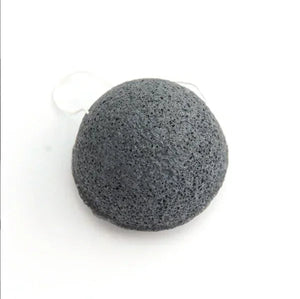 Eponge Konjac Visage Naturelle - Lot de 5 pièces Noir