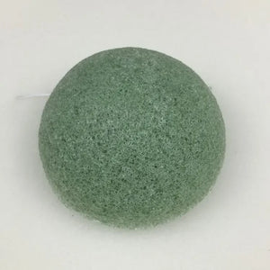 Eponge Konjac Visage Naturelle - Lot de 5 pièces Vert