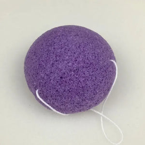 Eponge Konjac Visage Naturelle - Lot de 5 pièces Violet