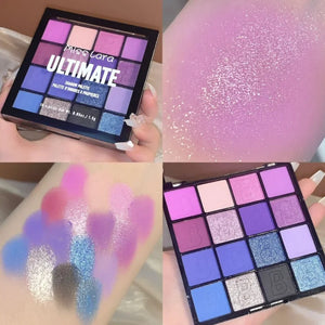 Fard à Paupières Miss Lara - Palette 16 Couleurs