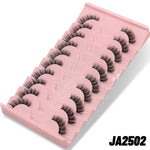 Charger l&#39;image dans la galerie, Faux-cils Longs Noir Naturels 3D – 10 paires
