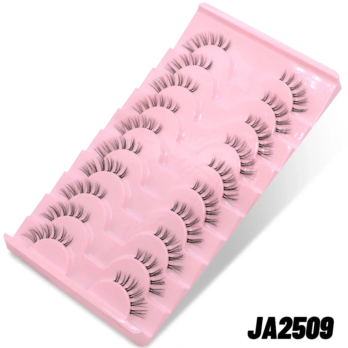 Faux-cils Longs Noir Naturels 3D – 10 paires
