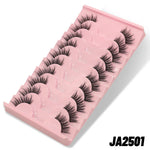 Charger l&#39;image dans la galerie, Faux-cils Longs Noir Naturels 3D – 10 paires
