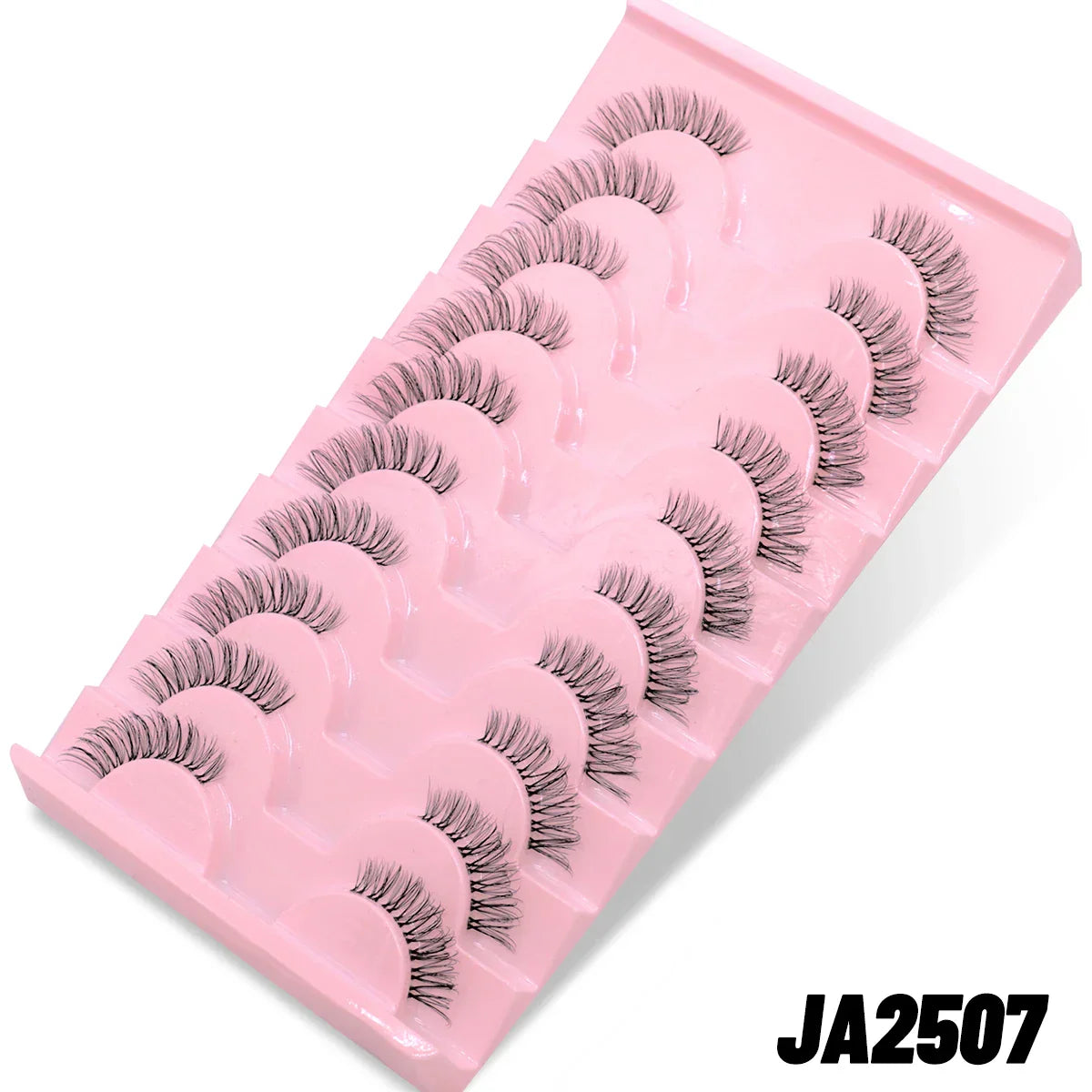 Faux-cils Longs Noir Naturels 3D – 10 paires