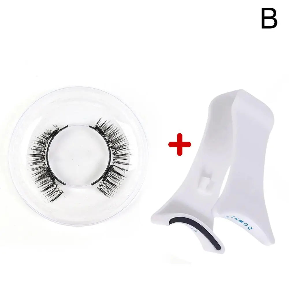 Faux-cils Magnetiques 3D Naturel Réutilisable 1 paire