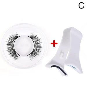 Faux-cils Magnetiques 3D Naturel Réutilisable 1 paire