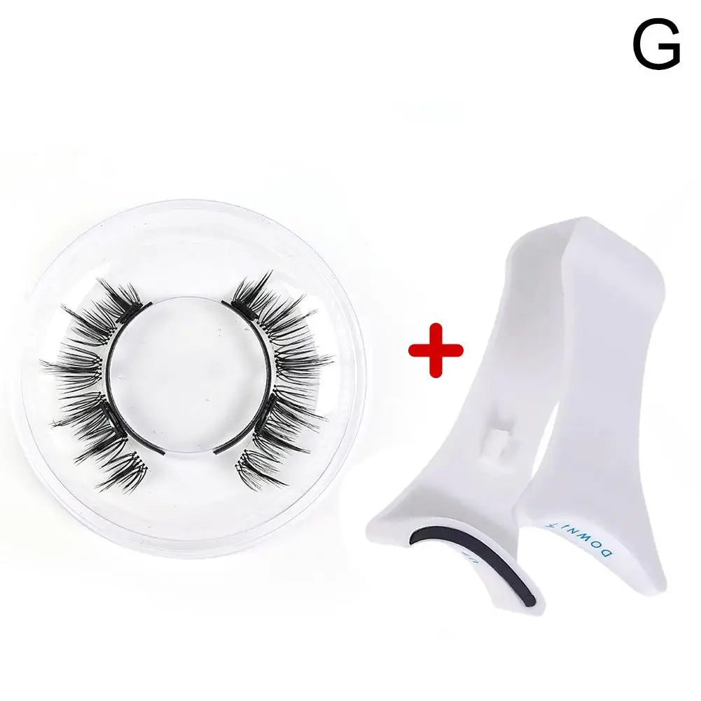 Faux-cils Magnetiques 3D Naturel Réutilisable 1 paire