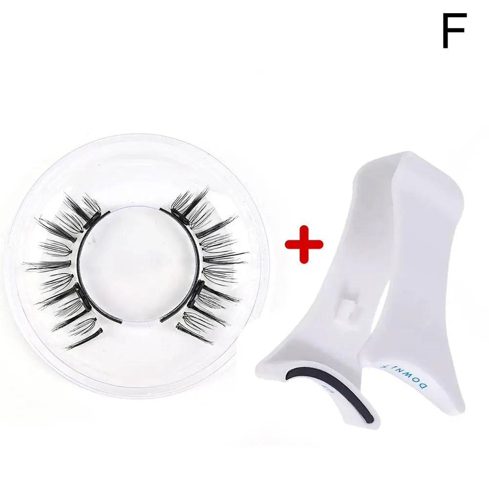 Faux-cils Magnetiques 3D Naturel Réutilisable 1 paire